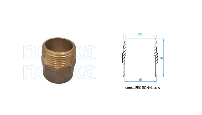 Copper Capillary MI Adaptor